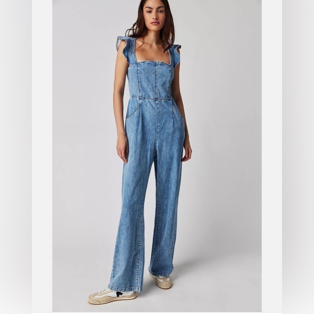 Free people Love Bite Jumpsuit